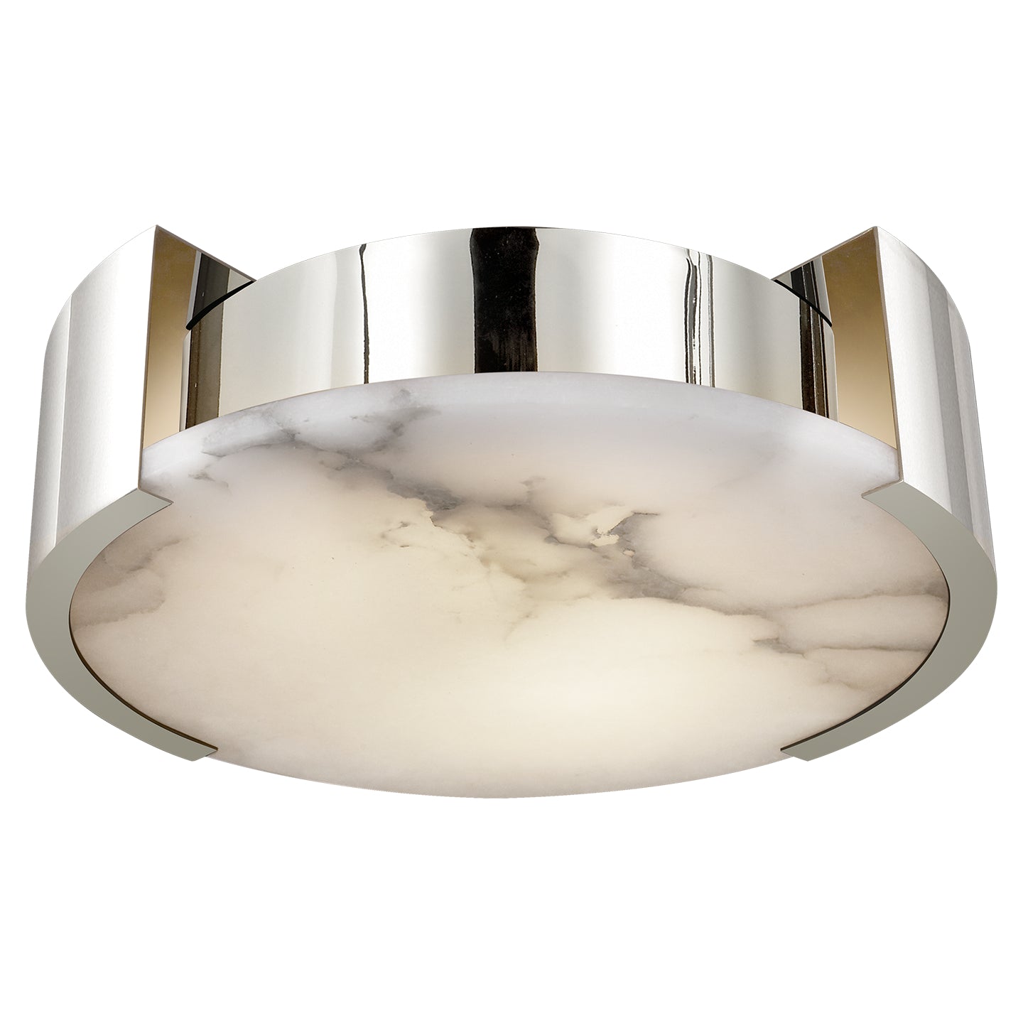 Visual Comfort Signature Canada - KW 4012PN - LED Flush Mount - Melange - Polished Nickel