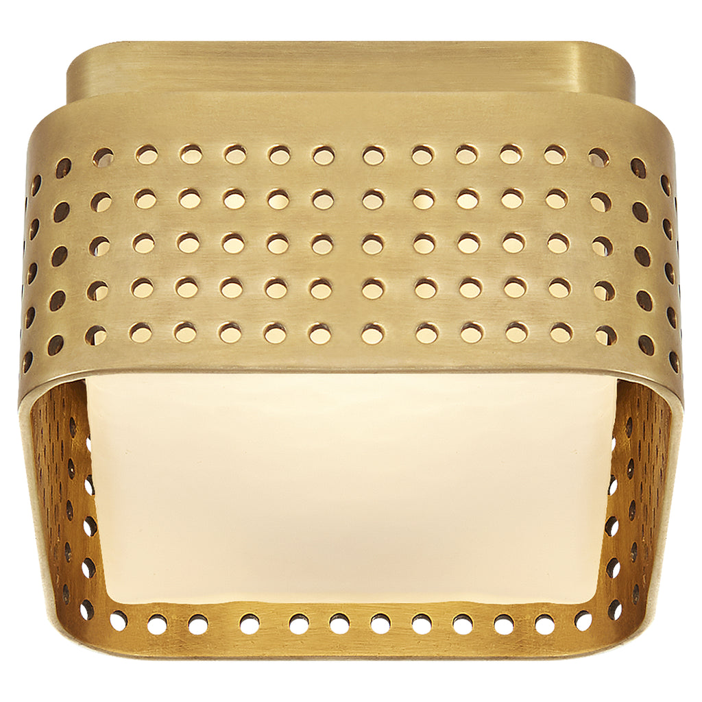 Visual Comfort Signature Canada - KW 4055AB-CDG - LED Flush Mount - Precision - Antique-Burnished Brass