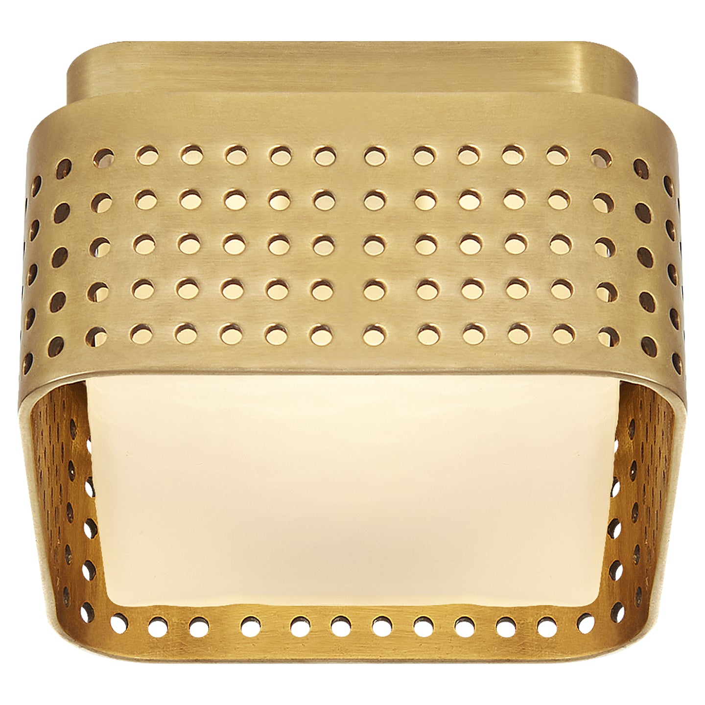 Visual Comfort Signature Canada - KW 4055AB-CDG - LED Flush Mount - Precision - Antique-Burnished Brass