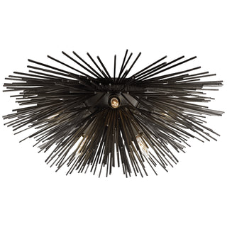 Strada Six Light Flush Mount