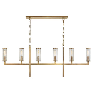Liaison Six Light Linear Chandelier