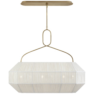 Forza Six Light Linear Chandelier