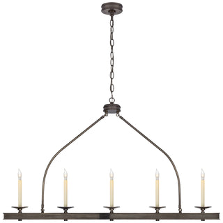 Launceton Five Light Linear Pendant