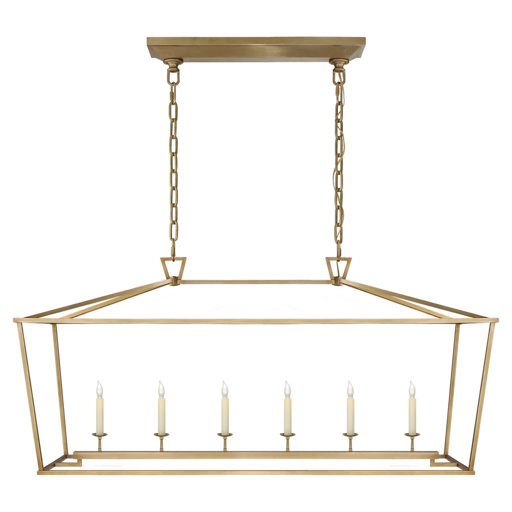 Visual Comfort Signature Canada - CHC 2166AB - Six Light Lantern - Darlana - Antique-Burnished Brass