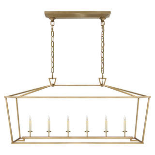 Visual Comfort Signature Canada - CHC 2166AB - Six Light Lantern - Darlana - Antique-Burnished Brass