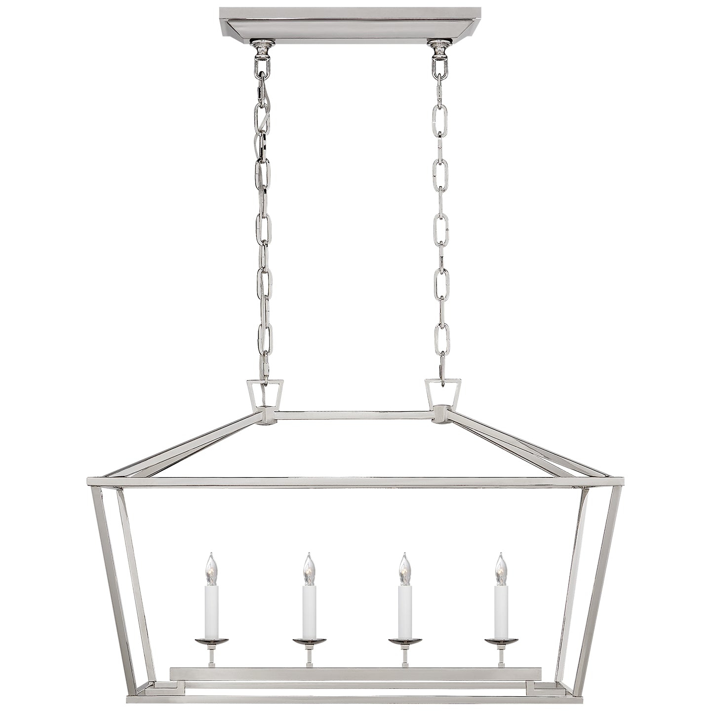 Visual Comfort Signature Canada - CHC 2168PN - Four Light Lantern - Darlana - Polished Nickel
