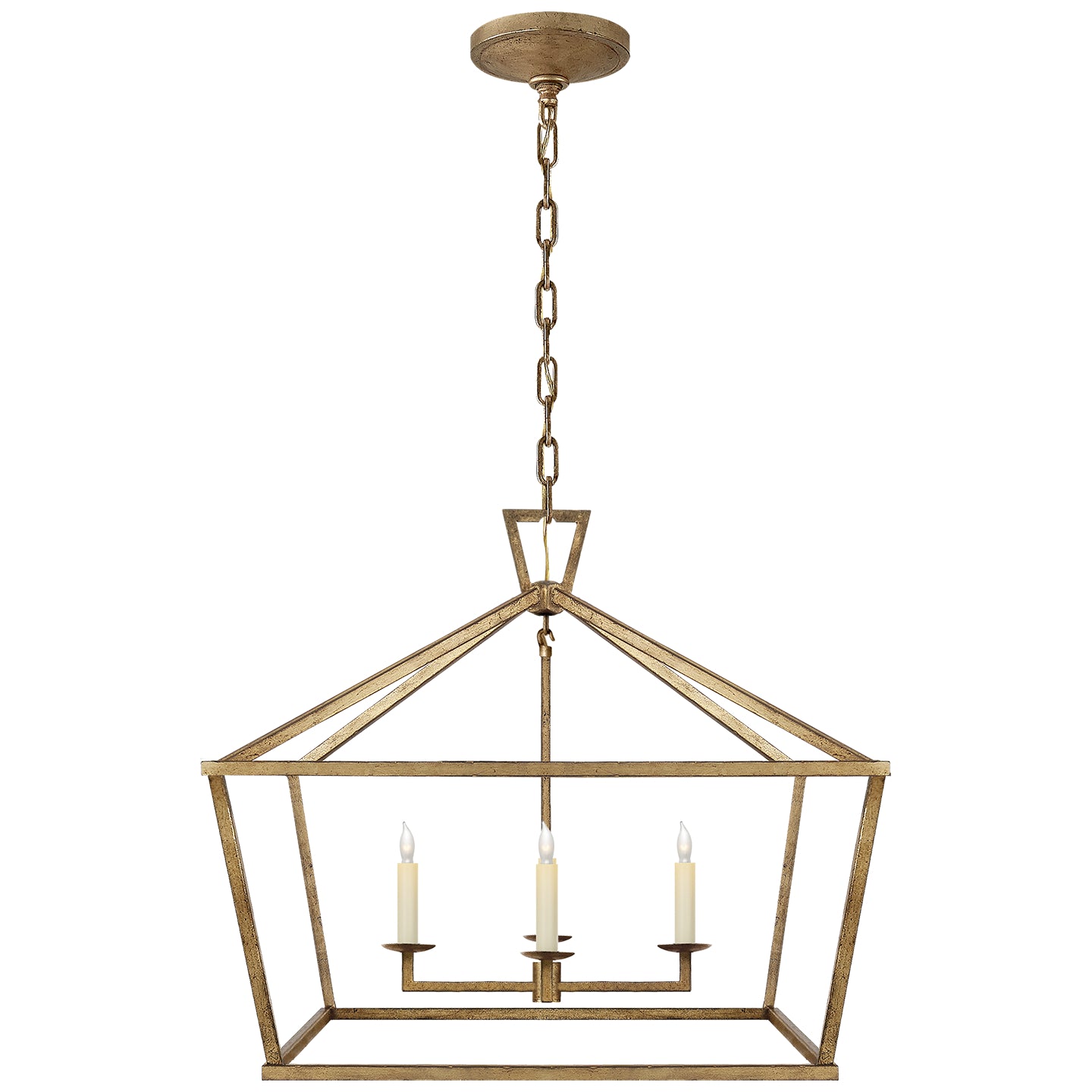 Visual Comfort Signature Canada - CHC 2187GI - Four Light Lantern - Darlana - Gilded Iron