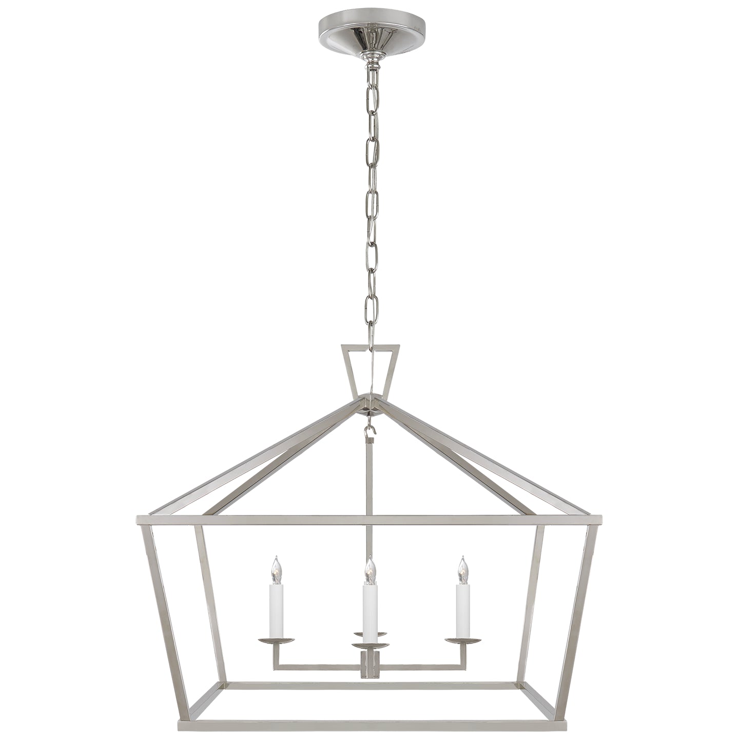 Visual Comfort Signature Canada - CHC 2187PN - Four Light Lantern - Darlana - Polished Nickel