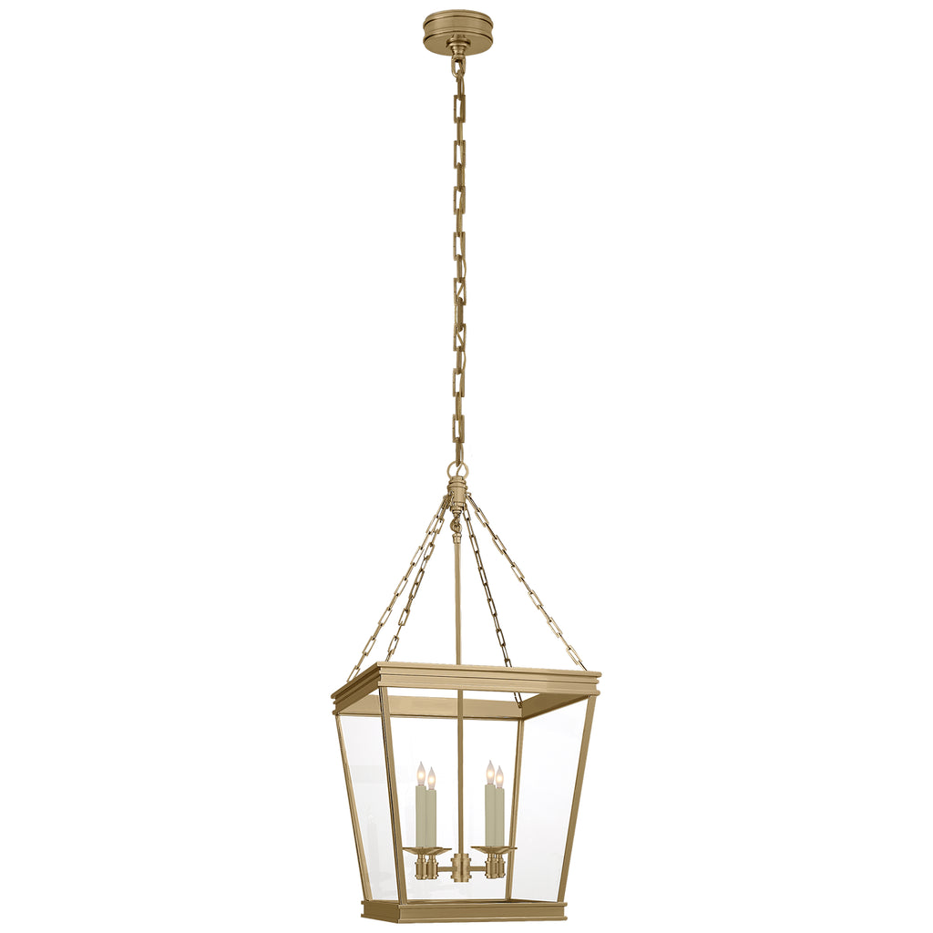Visual Comfort Signature Canada - CHC 5611AB-CG - Four Light Lantern - Launceton - Antique-Burnished Brass