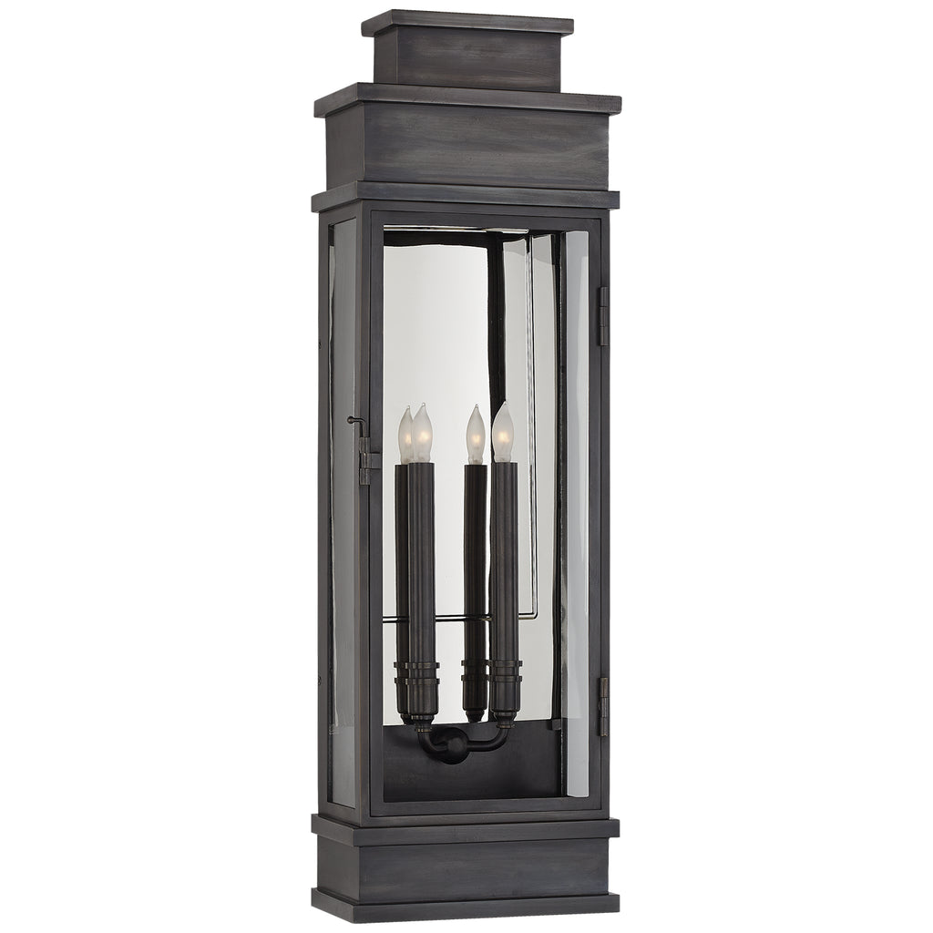 Visual Comfort Signature Canada - CHD 2911BZ-CG - Two Light Wall Lantern - Linear Lantern - Bronze