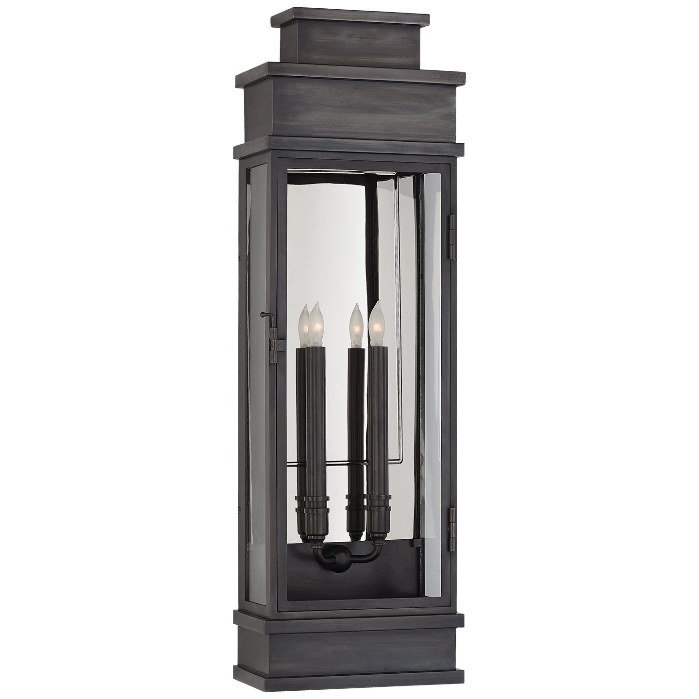 Visual Comfort Signature Canada - CHD 2911BZ-CG - Two Light Wall Lantern - Linear Lantern - Bronze