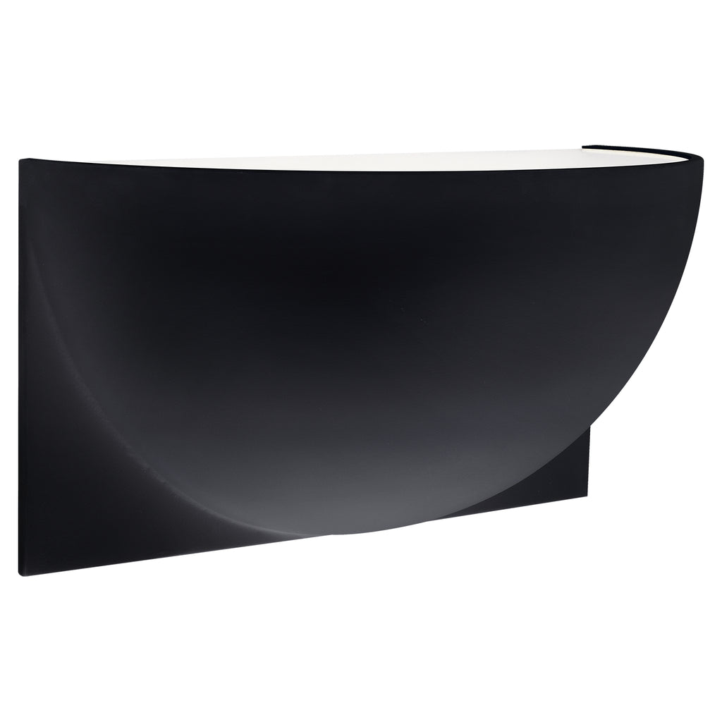 Visual Comfort Signature Canada - PB 2070MBK-FG - LED Wall Sconce - Quarter Sphere - Matte Black