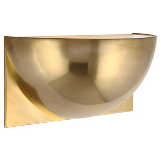 Visual Comfort Signature Canada - PB 2070NB-FG - LED Wall Sconce - Quarter Sphere - Natural Brass