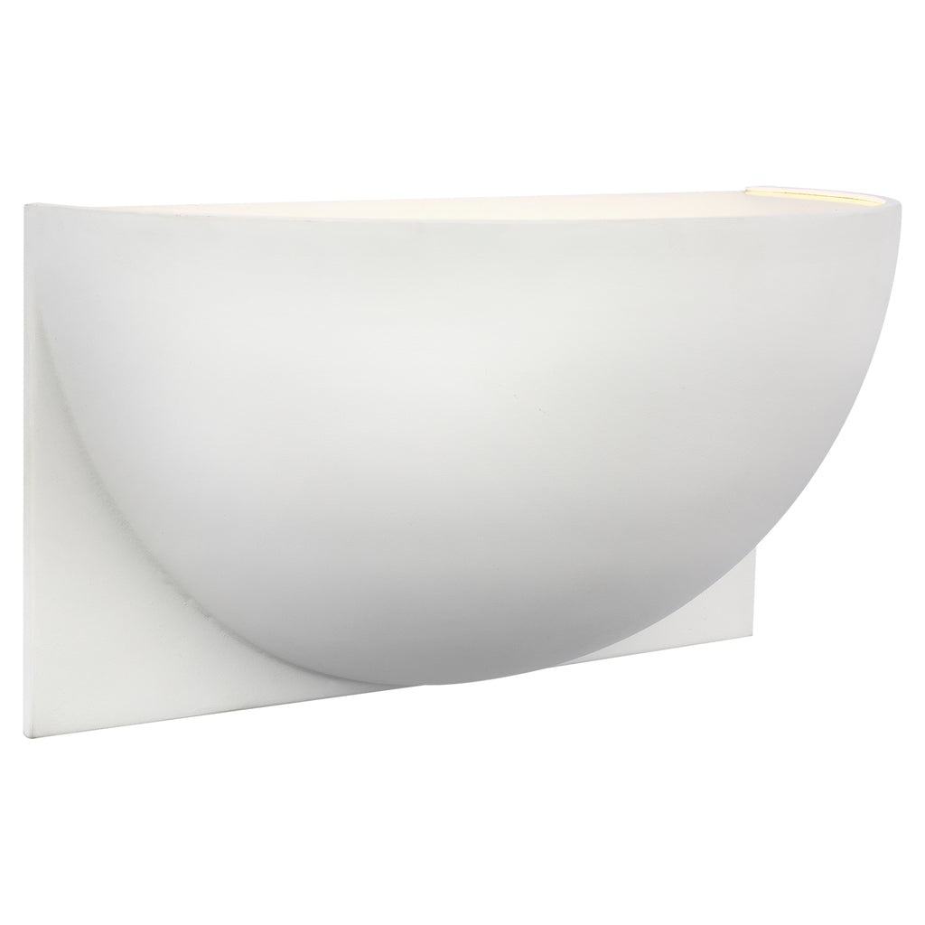 Visual Comfort Signature Canada - PB 2070WHT-FG - LED Wall Sconce - Quarter Sphere - White