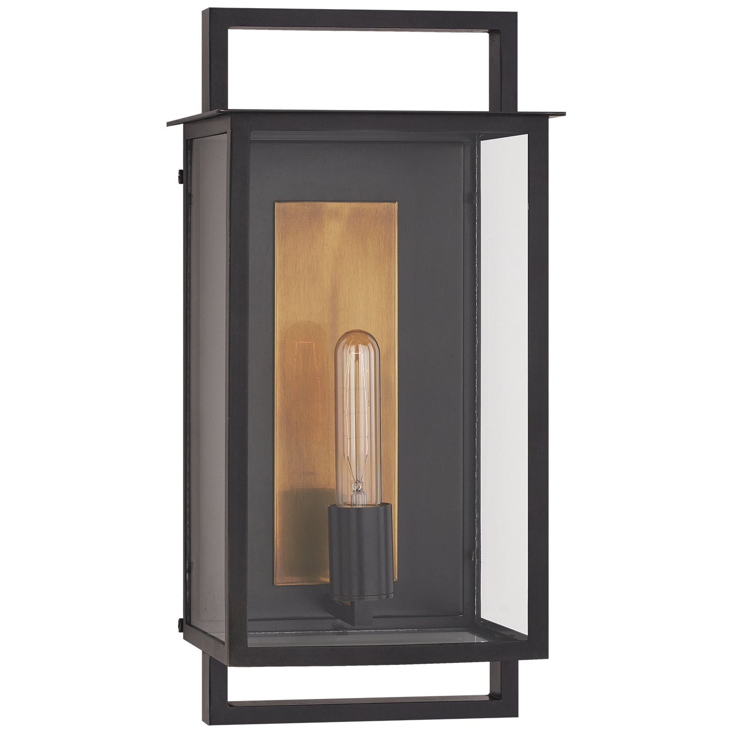 Visual Comfort Signature Canada - S 2191AI-CG - One Light Outdoor Wall Sconce - Halle - Aged Iron
