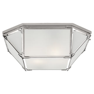 Visual Comfort Signature Canada - SK 4009PN-FG - Four Light Flush Mount - Morris - Polished Nickel