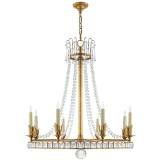 Regency Eight Light Chandelier
