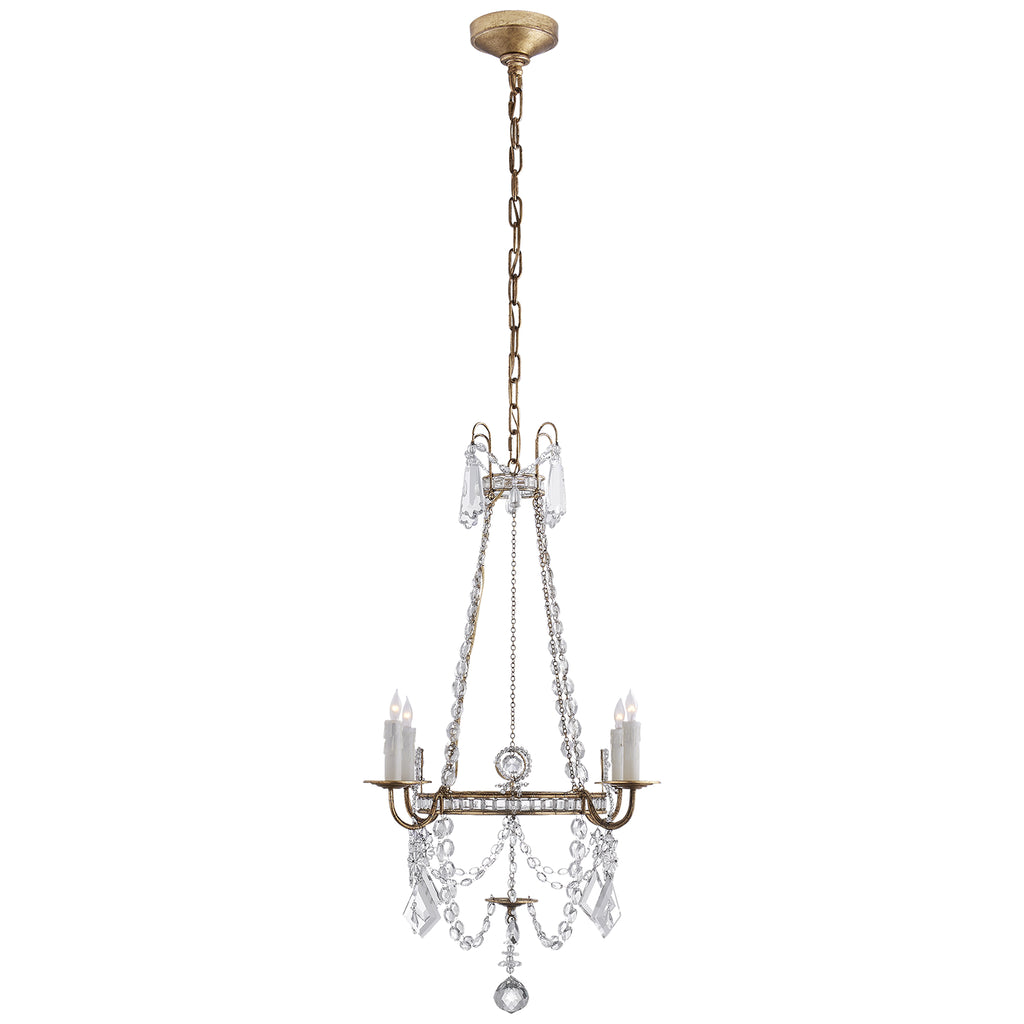 Visual Comfort Signature Canada - SP 5030GI-CG - Four Light Chandelier - Sharon - Gilded Iron