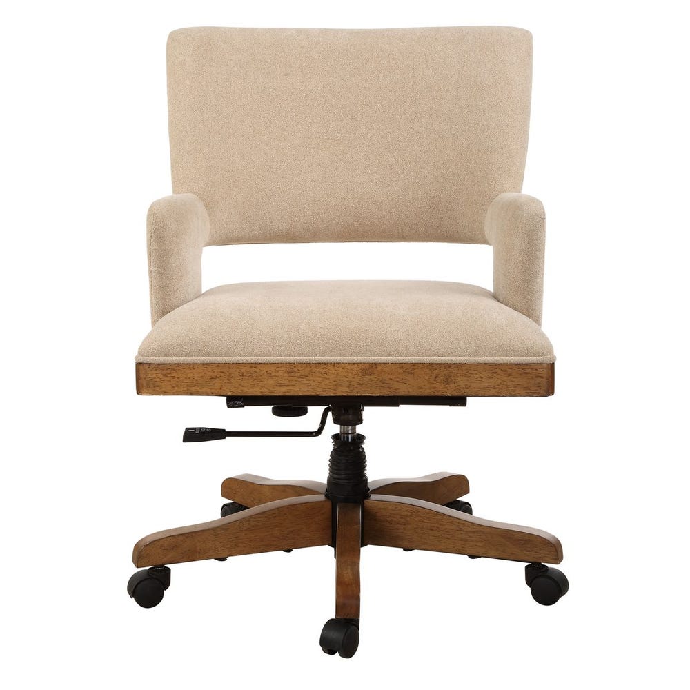 Pecan Desk Chair
