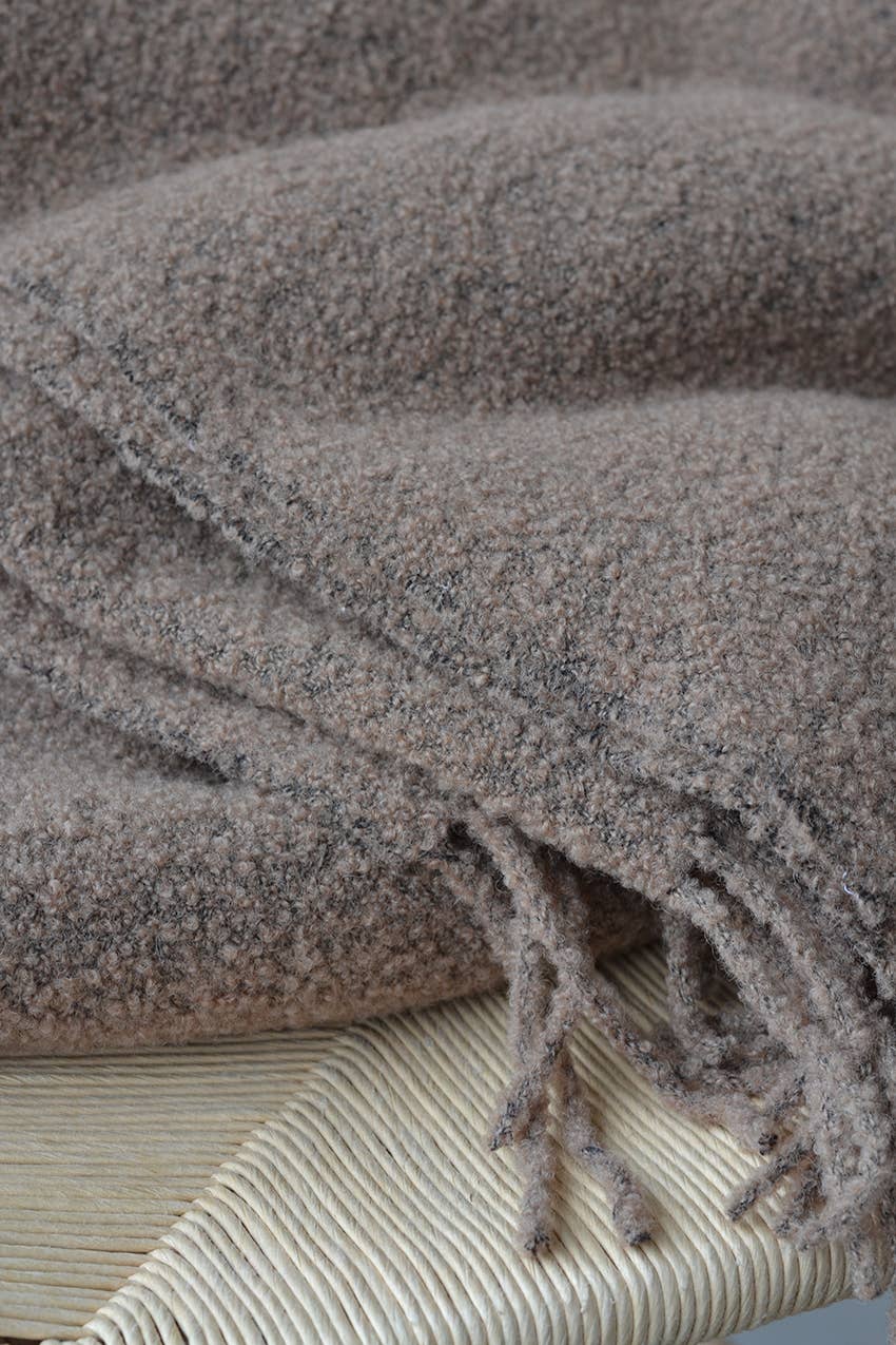 Jones Boucle Throw