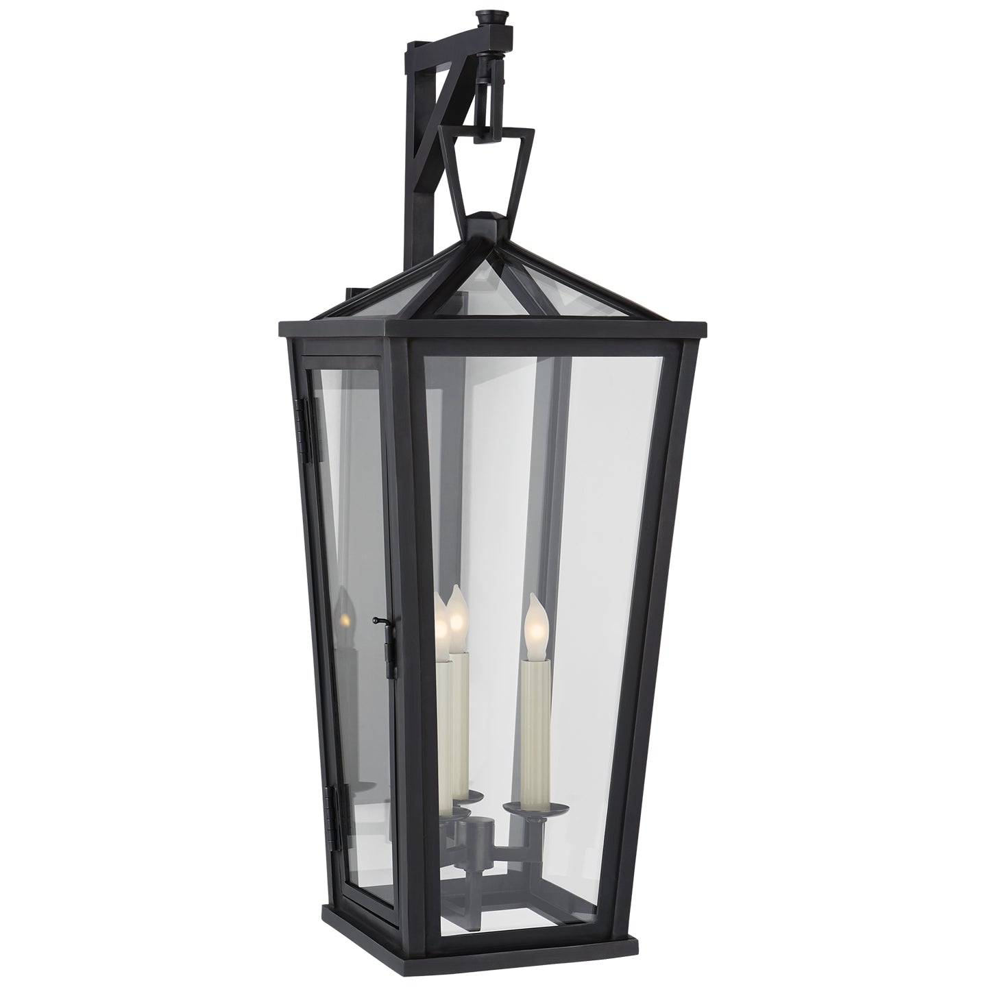 Visual Comfort Signature Canada - CHO 2788BZ-CG - Three Light Wall Lantern - Darlana Outdoor - Bronze
