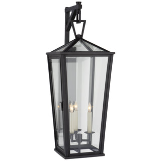 Darlana Outdoor Three Light Wall Lantern