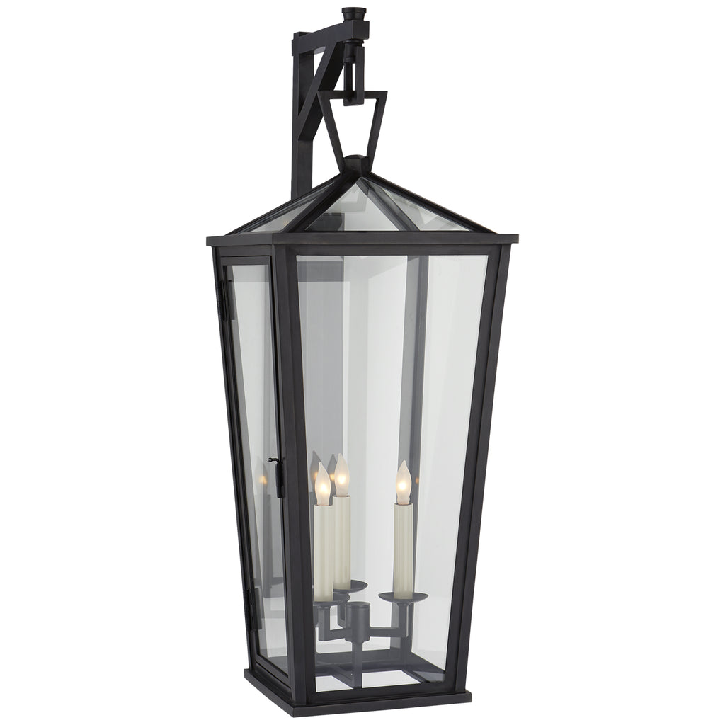 Visual Comfort Signature Canada - CHO 2789BZ-CG - Three Light Wall Lantern - Darlana Outdoor - Bronze