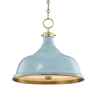 Painted No.1 Three Light Pendant