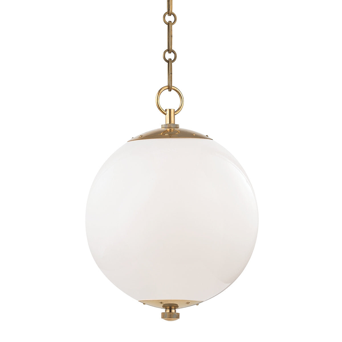Hudson Valley Canada - MDS700-AGB - One Light Pendant - Sphere No.1 - Aged Brass