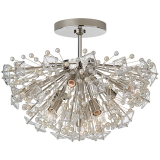 Dickinson Nine Light Semi Flush Mount