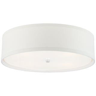 Visual Comfort Signature Canada - KS 4072BSL-L - Four Light Flush Mount - Walker - Burnished Silver Leaf