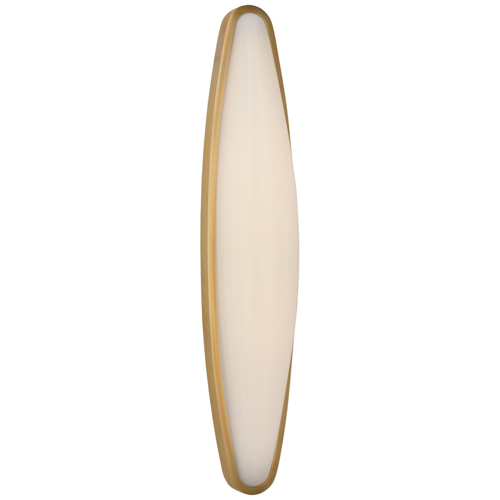 Visual Comfort Signature Canada - ARN 2401HAB-WG - LED Bath Sconce - Ezra - Hand-Rubbed Antique Brass