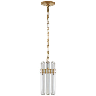 Visual Comfort Signature Canada - ARN 5123HAB-CG - One Light Pendant - Bonnington - Hand-Rubbed Antique Brass