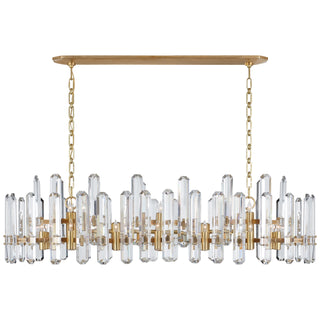 Visual Comfort Signature Canada - ARN 5127HAB-CG - 24 Light Chandelier - Bonnington - Hand-Rubbed Antique Brass