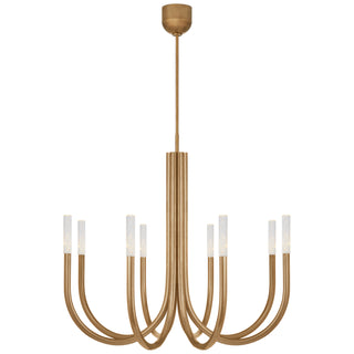 Visual Comfort Signature Canada - KW 5581AB-SG - LED Chandelier - Rousseau - Antique-Burnished Brass