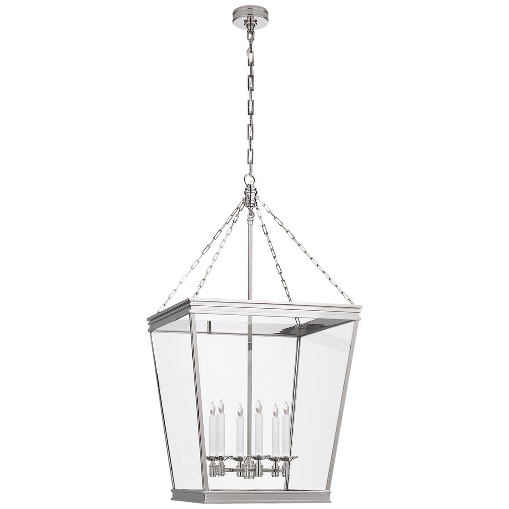 Visual Comfort Signature Canada - CHC 5612PN-CG - Six Light Lantern - Launceton - Polished Nickel