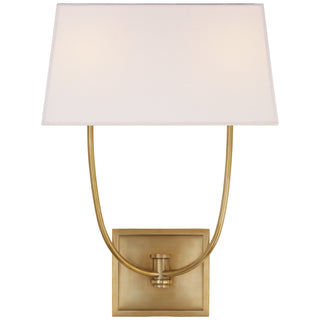 Visual Comfort Signature Canada - CHD 2621AB-L - Two Light Wall Sconce - Venini - Antique-Burnished Brass