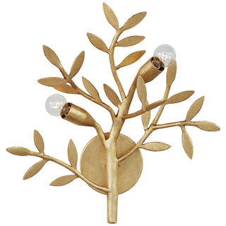 Visual Comfort Signature Canada - JN 2070AGL - Two Light Wall Sconce - Mandeville - Antique Gold Leaf