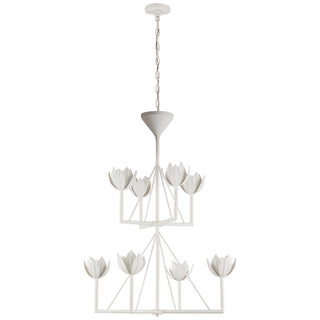 Visual Comfort Signature Canada - JN 5005PW - Eight Light Chandelier - Alberto - Plaster White