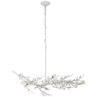 Visual Comfort Signature Canada - JN 5070PW - Six Light Chandelier - Mandeville - Plaster White