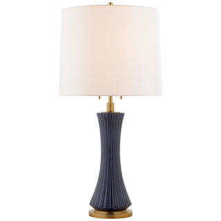 Visual Comfort Signature Canada - TOB 3655DM-L - Two Light Table Lamp - Elena - Denim Porcelain