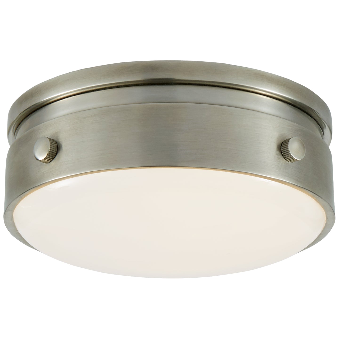 Visual Comfort Signature Canada - TOB 4062AN-WG - LED Flush Mount - Hicks - Antique Nickel