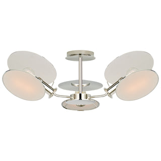 Osiris Three Light Semi-Flush Mount