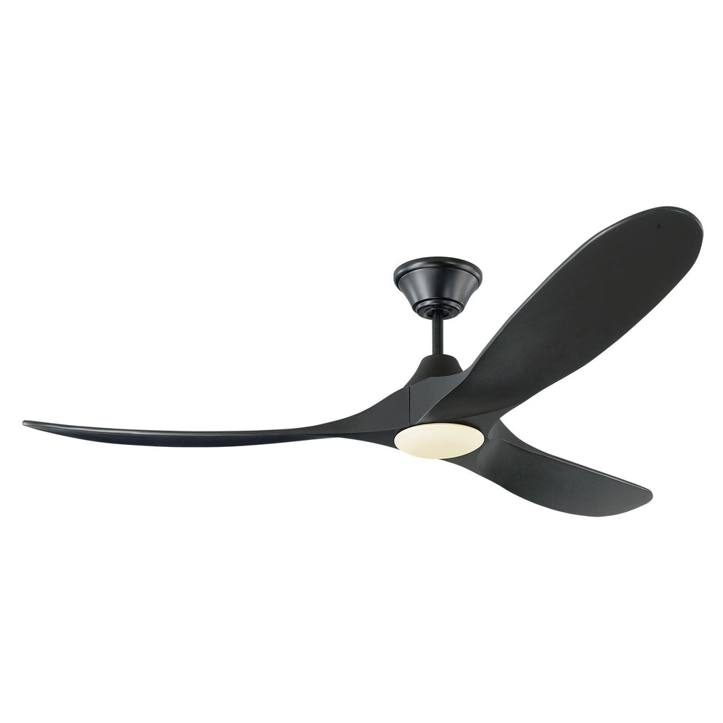 Visual Comfort Fan Canada - 3MAVR60BKBKD - 60" Ceiling Fan - Maverick - Matte Black