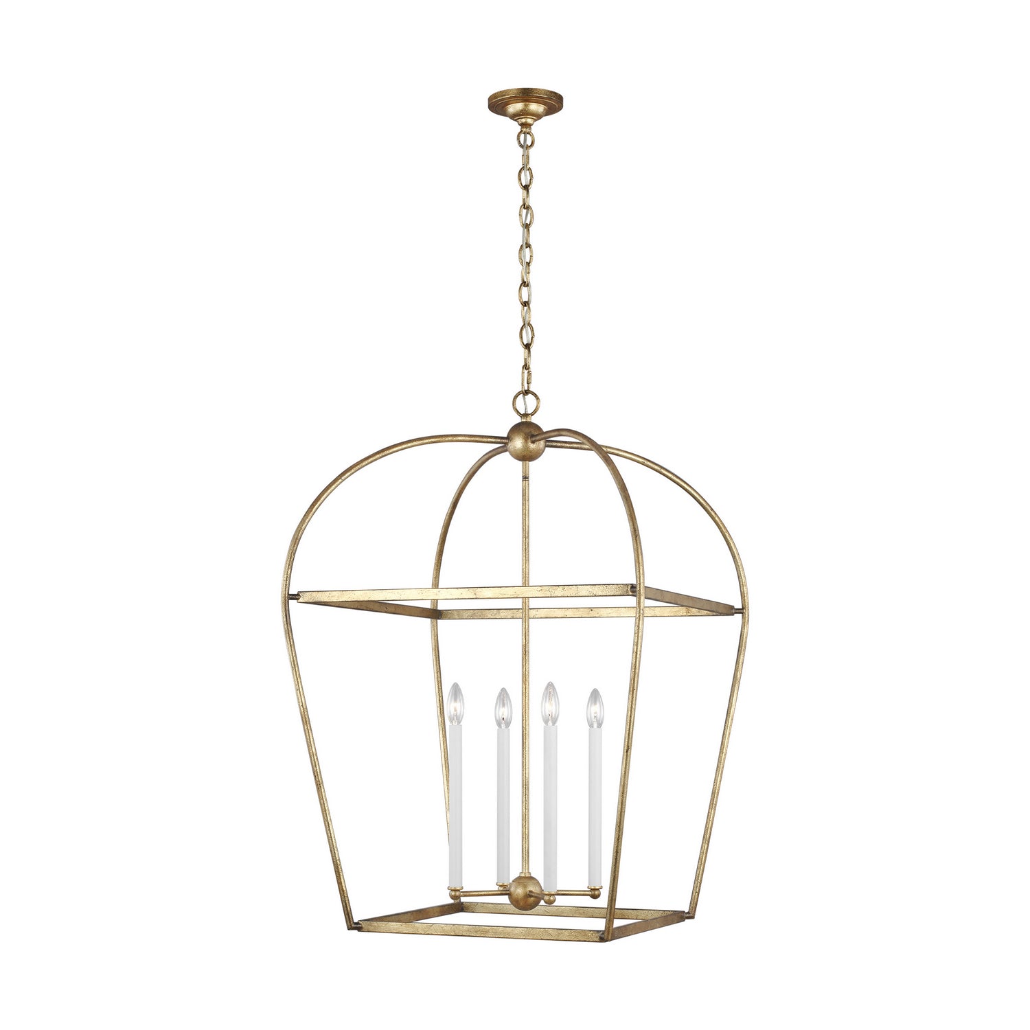 Visual Comfort Studio Canada - CC1104ADB - Four Light Lantern - Stonington - Antique Gild