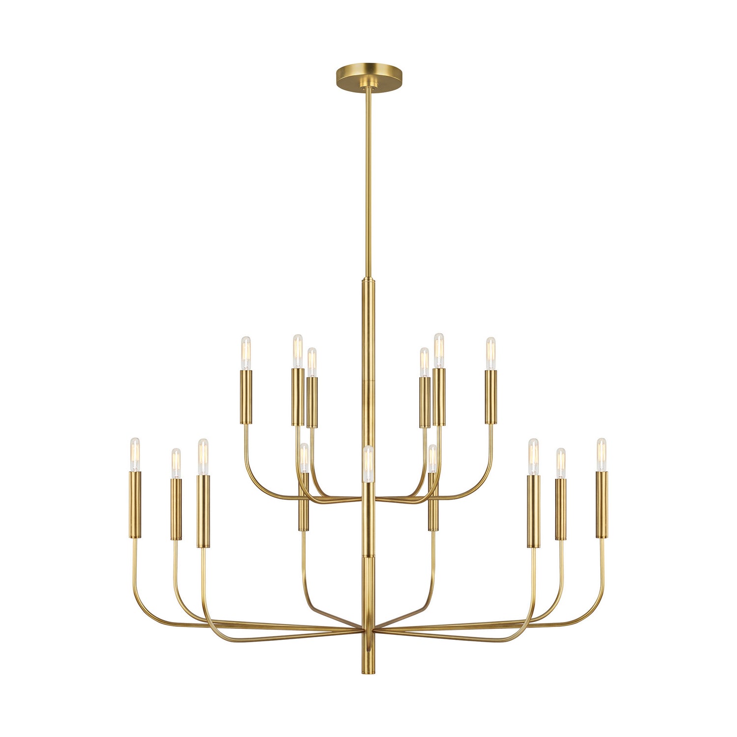 Visual Comfort Studio Canada - EC10015BBS - 15 Light Chandelier - Brianna - Burnished Brass