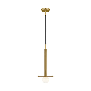 Visual Comfort Studio Canada - KP1001BBS - One Light Pendant - Nodes - Burnished Brass