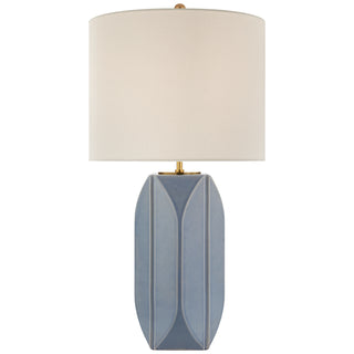 Visual Comfort Signature Canada - KS 3630PBC-L - One Light Table Lamp - Carmilla - Polar Blue Crackle