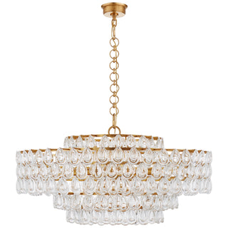 Visual Comfort Signature Canada - ARN 5174G-CG - 12 Light Chandelier - Liscia - Gild