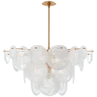 Visual Comfort Signature Canada - ARN 5450G-WSG - Nine Light Chandelier - Loire - Gild